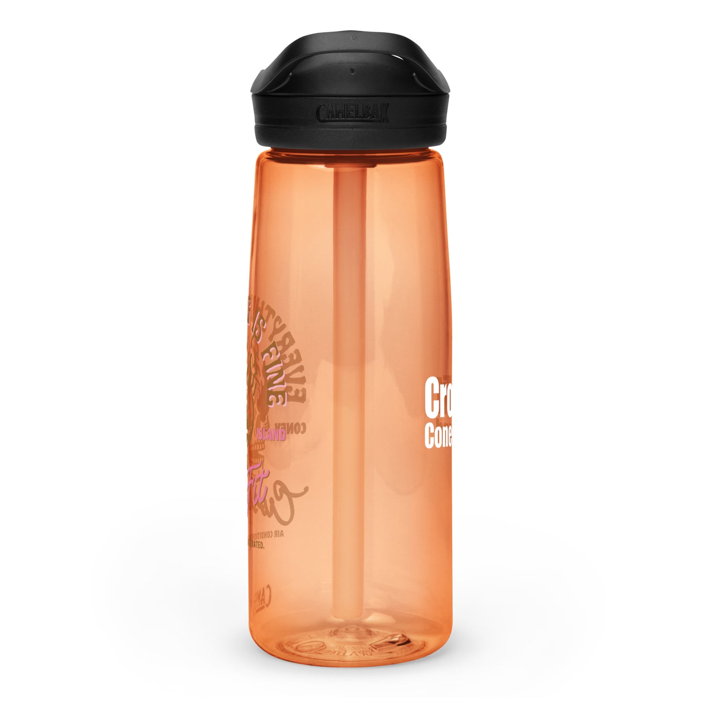 Everything Is Fine - Skull On Fire - CamelBak Sports water bottle