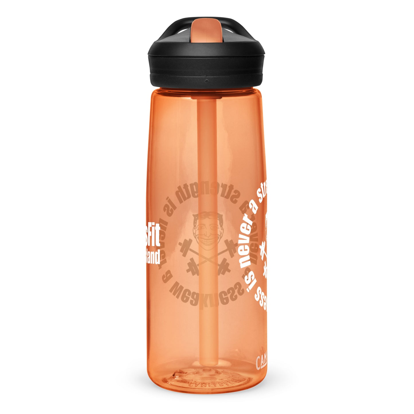 Strength is Never a Weakness - Sports water bottle