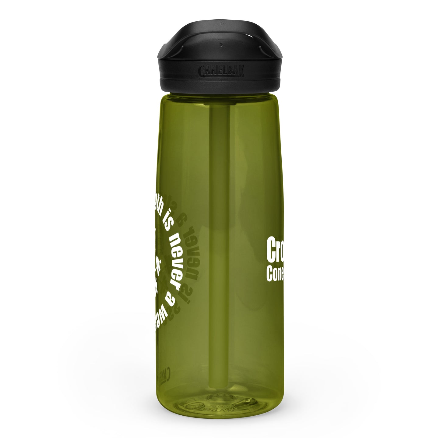 Strength is Never a Weakness - Sports water bottle