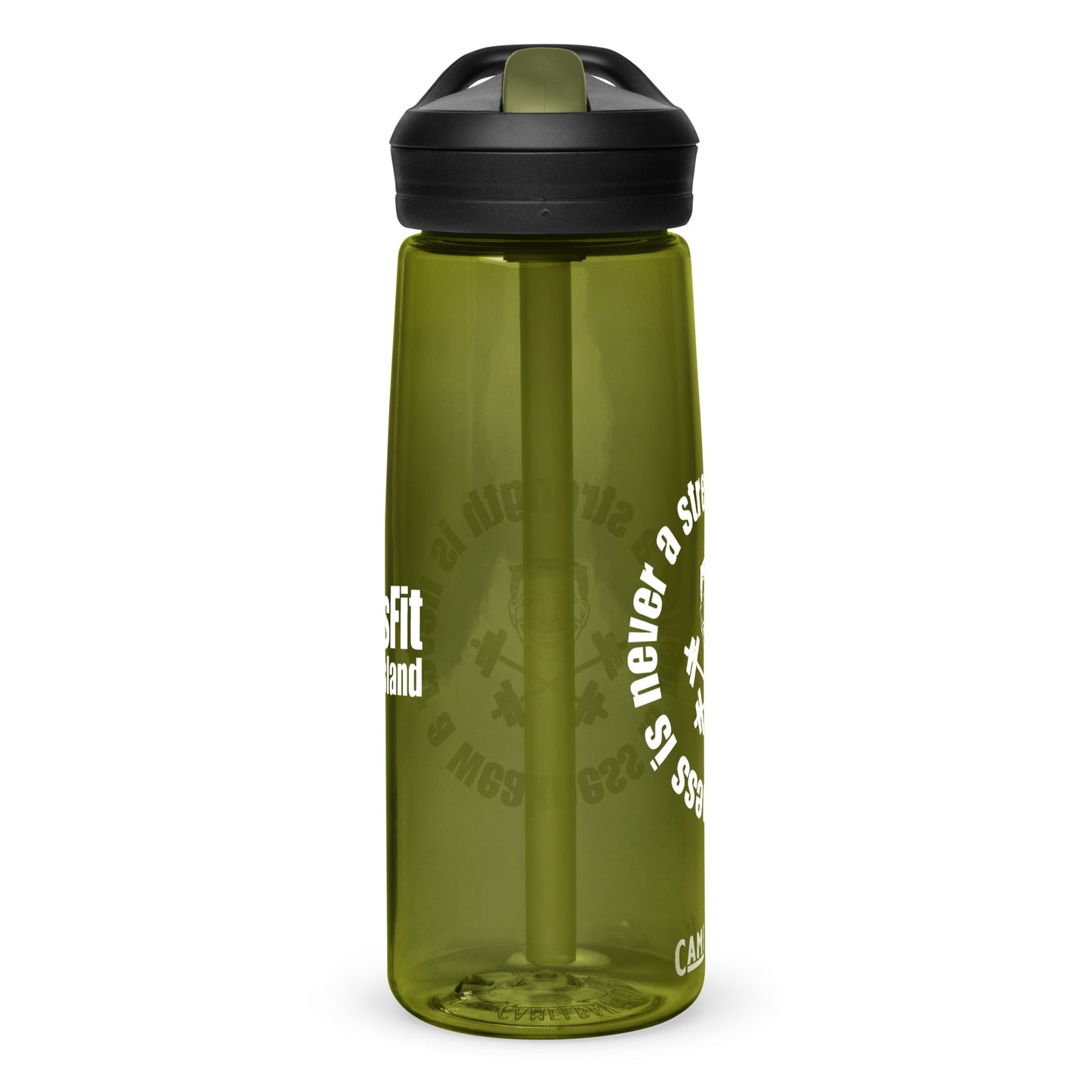 Strength is Never a Weakness - Sports water bottle