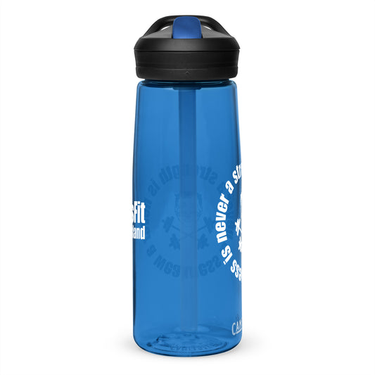 Strength is Never a Weakness - Sports water bottle