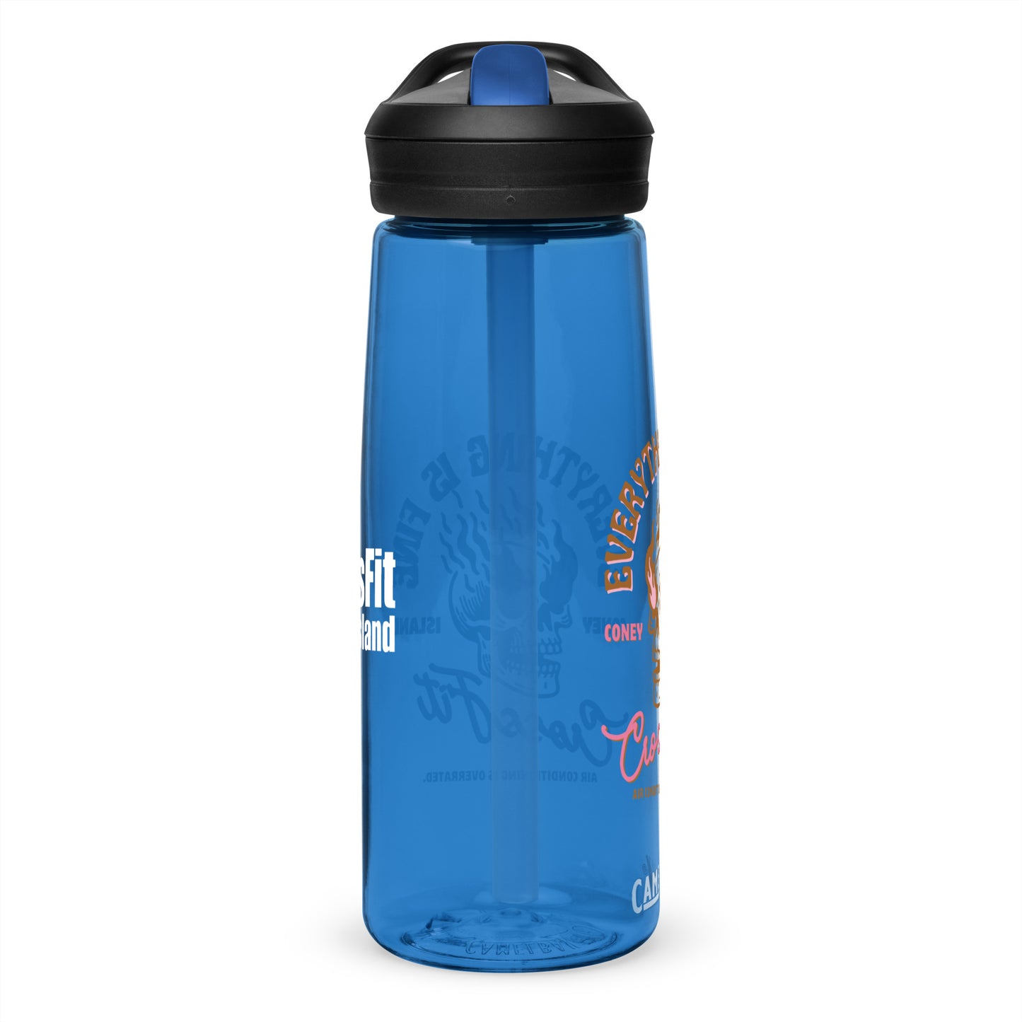 Everything Is Fine - Skull On Fire - CamelBak Sports water bottle