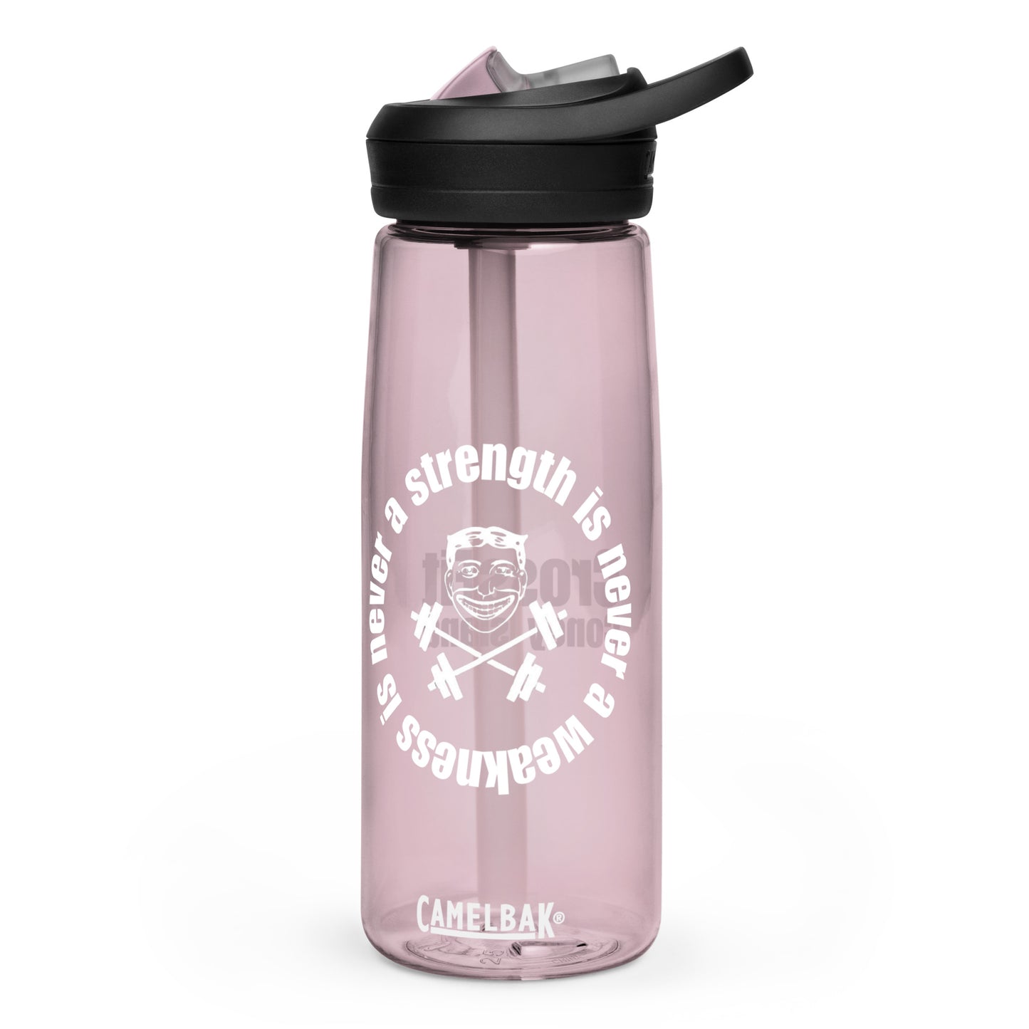 Strength is Never a Weakness - Sports water bottle