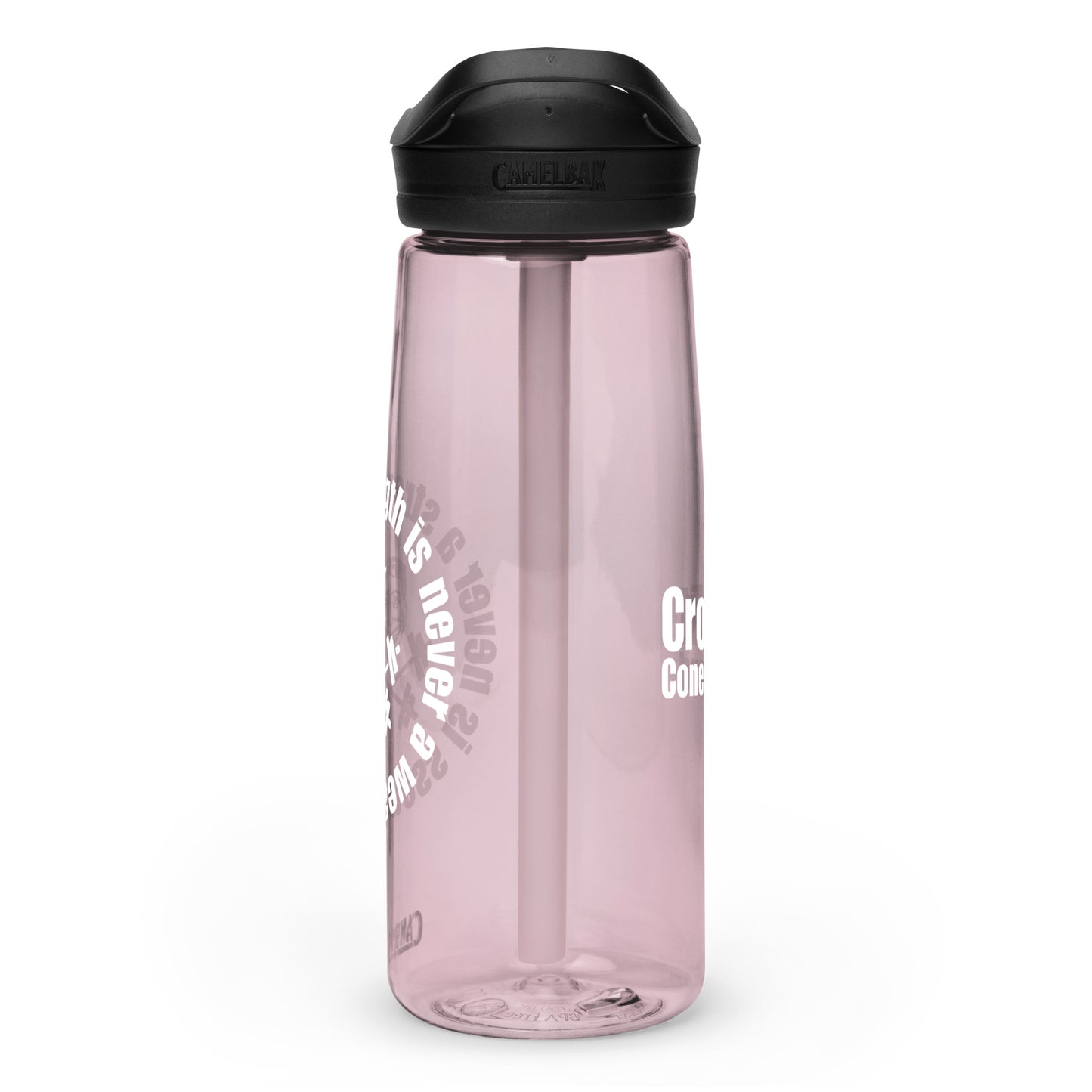 Strength is Never a Weakness - Sports water bottle